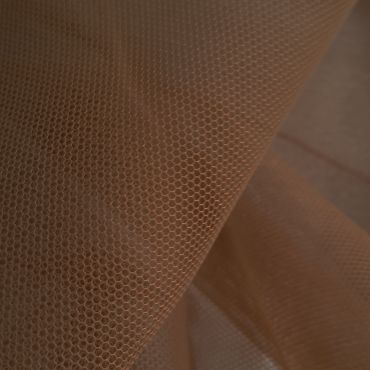 STR POLY TULLE CINNAMON