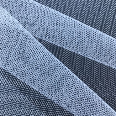 TULLE STIFF POWERNET LOW FORMALDEHYDE NATURAL