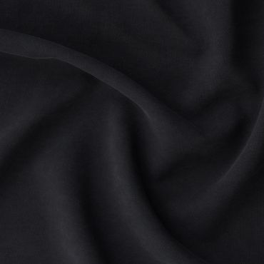 SPUN SILK SANDWASHED BLACK