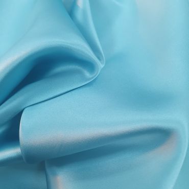 HEAVY SATIN AQUA
