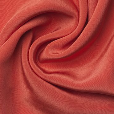 CREPE DE CHINE DYED GERANIUM