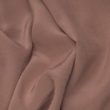 CREPE DE CHINE DYED MOCHA