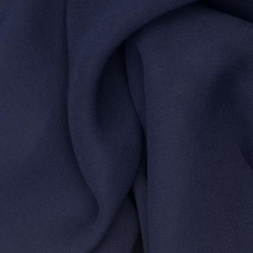 STRETCH GEORGETTE DYED NAVY