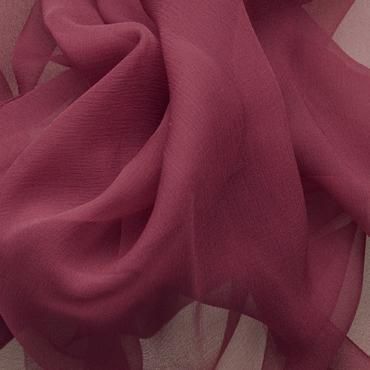 FRENCH CHIFFON BURGUNDY