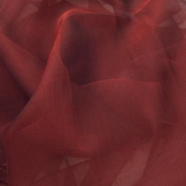 CHIFFON CHANGEANT PERSIAN RED
