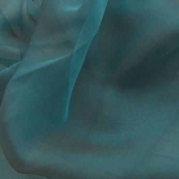 Peacock chiffon store fabric