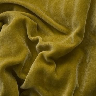 VISCOSE/SILK VELVET GOLDEN