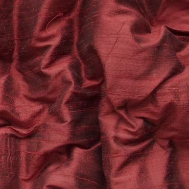 INDIAN DOUPPION BURGUNDY