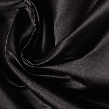 POLY/SILK DUCHESS MAJESTIC BLACK