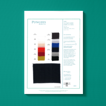 450D WATER WASHED CREPE DE CHINE